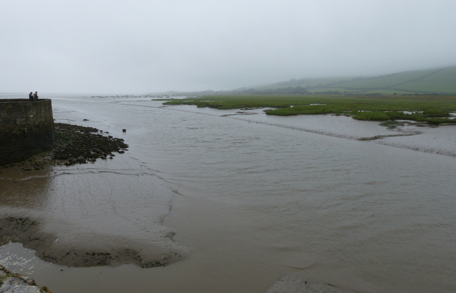 Rainy Kidwelly Quay