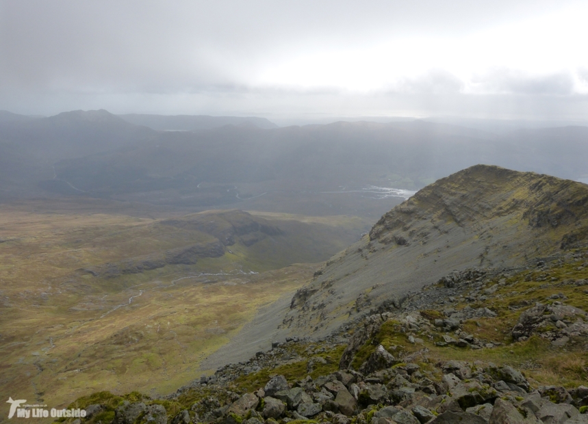 Climbing Ben More, Isle of Mull