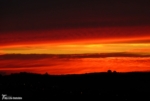 Blazing Sunset over Llanelli