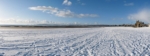 Swansea beach under snow