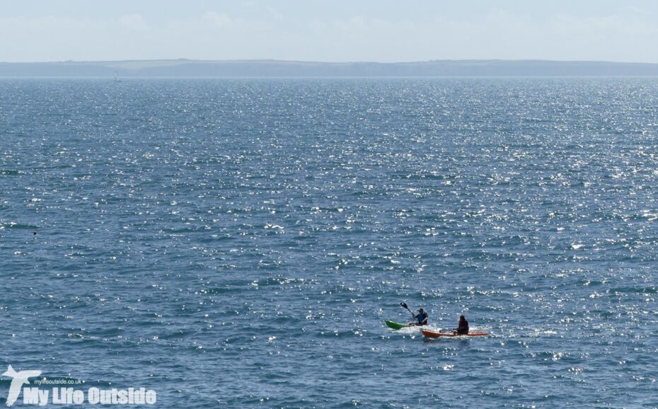 Kayaking from Porthclais