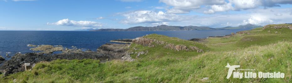 View from Dun Ara, Glengorm