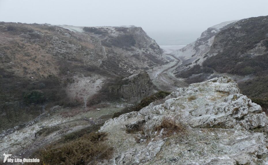 March Snow on Gower