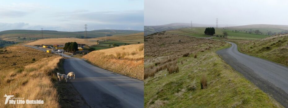 mynydd y gwair now and then